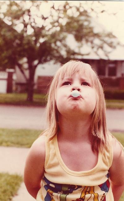 and I'm all out of bubble gum